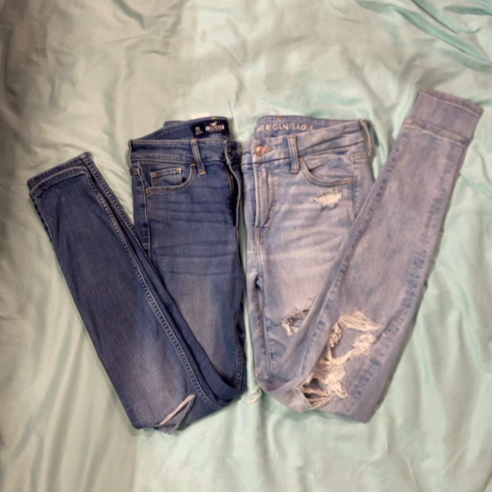 American Eagle sz 0 & Hollister sz 0S